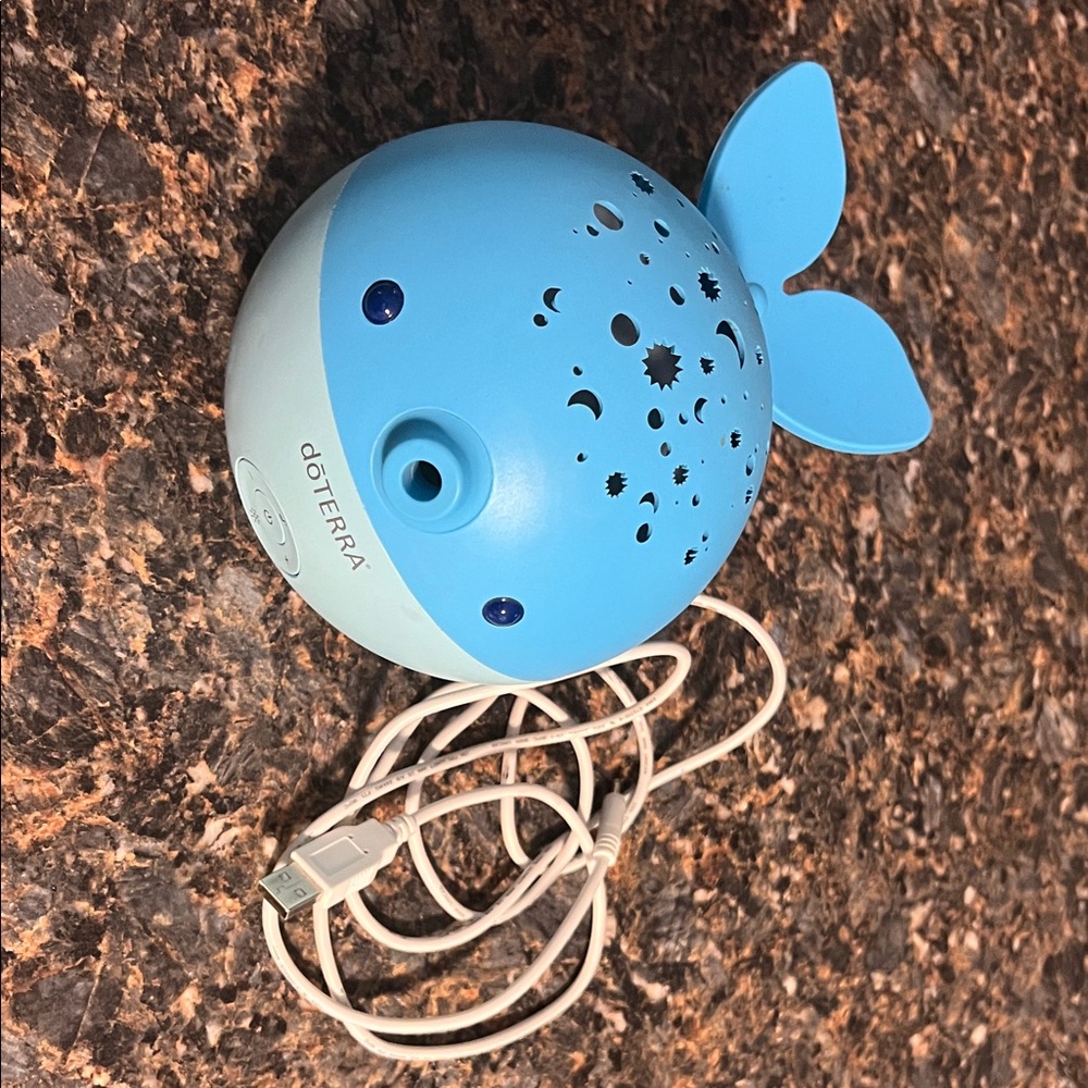 doTERRA Sky Blue Whale Diffuser